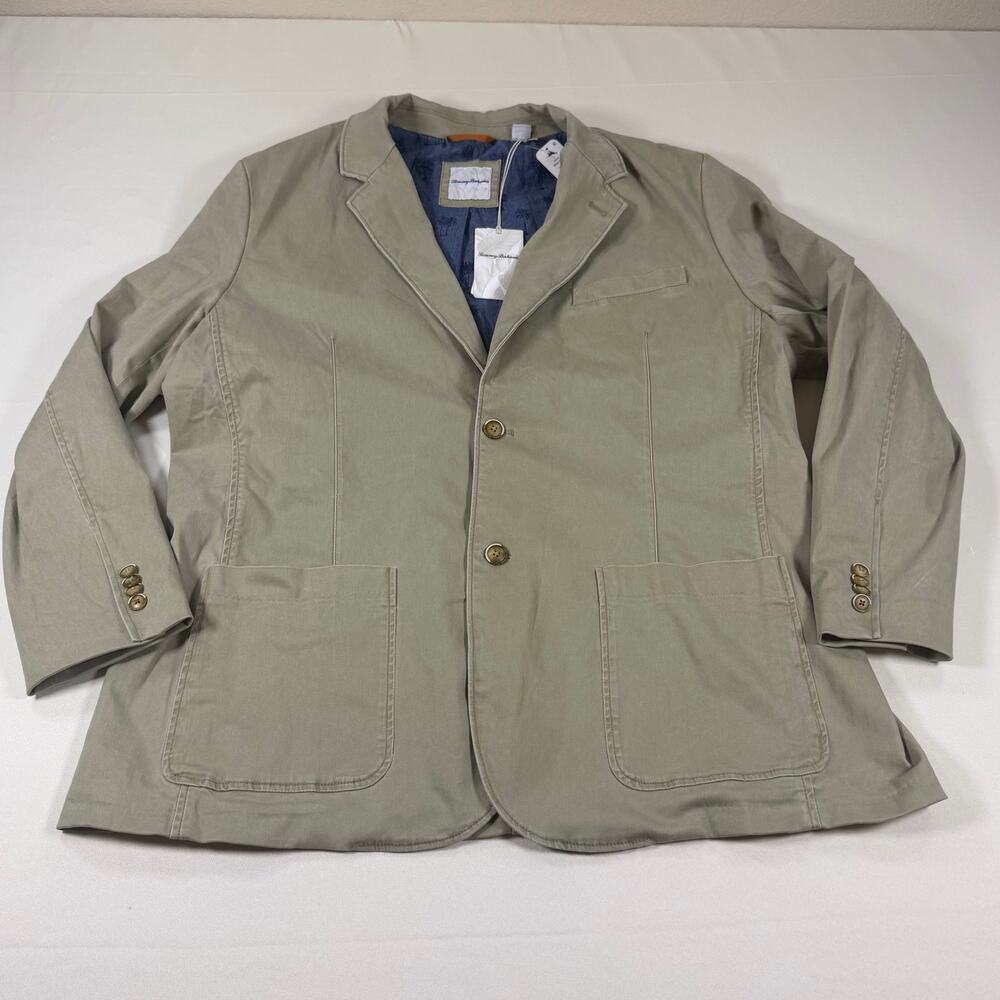 NWT Tommy Bahama Khaki Boracay Blazer Mens Size XXXL